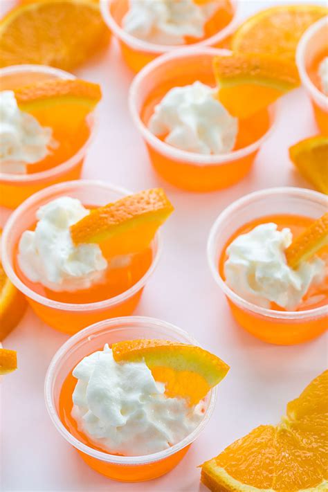 Orange Creamsicle Jello Shots The Blond Cook