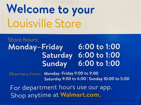 WALMART SUPERCENTER - 10445 Dixie Hwy, Louisville KY - Hours ...