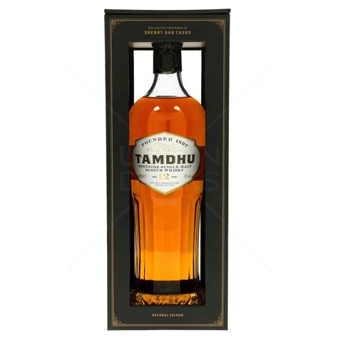 Tamdhu 12 Years Scotch Malt Whisky 0 7L 43 Vol Tamdhu Whisky