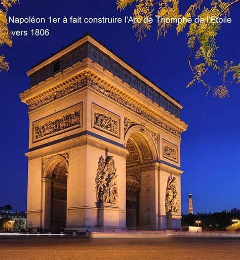 Napoleon 1er A Fait Construire Larc De Triomphe