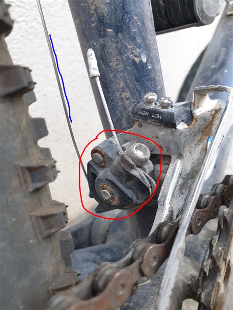 Repair Shimano Deore Front Derailleur Return Spring Broken