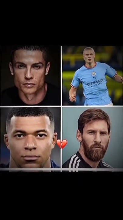 Ronaldo X Haland X Mbappé X Messi Edit Viral Shorts Short Shortvideo Shortsvideo Views