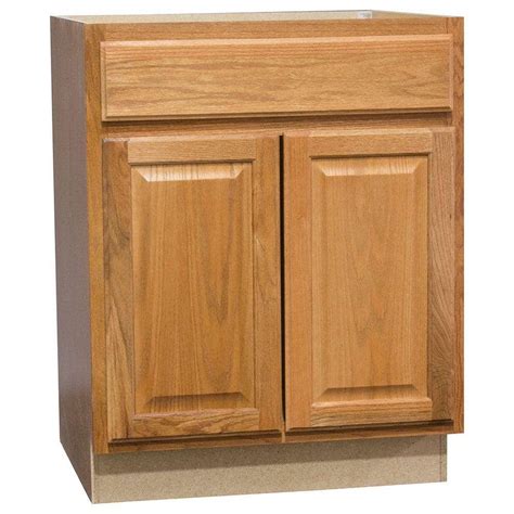 Assembled 60x34 5x24 In Sink Base Kitchen Cabinet In Unfinished Oak Sb60ohd The Home Depot