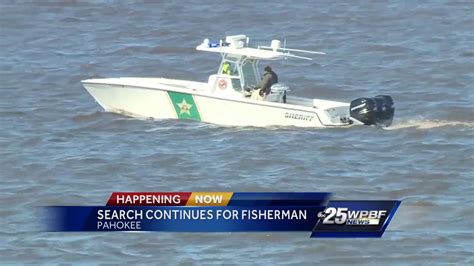 Search Continues For Fisherman Youtube