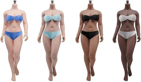 1 6 Scale Female Body 12inch Super Flexible Large Breast