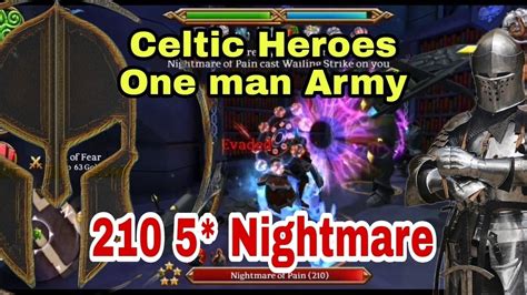 Celtic Heroes Solo Play 210 5 EDL Nightmare Boss YouTube