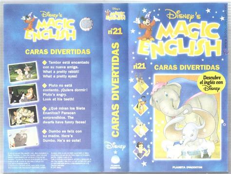 Carátula De Vhs Disneys Magic English Número Comprar Guías