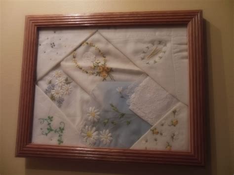 Display Your Antique Handkerchiefs Handkerchief Crafts Vintage