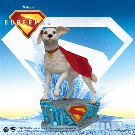 Dc Superman 2025 Krypto Life Size Statue — Secret Compass