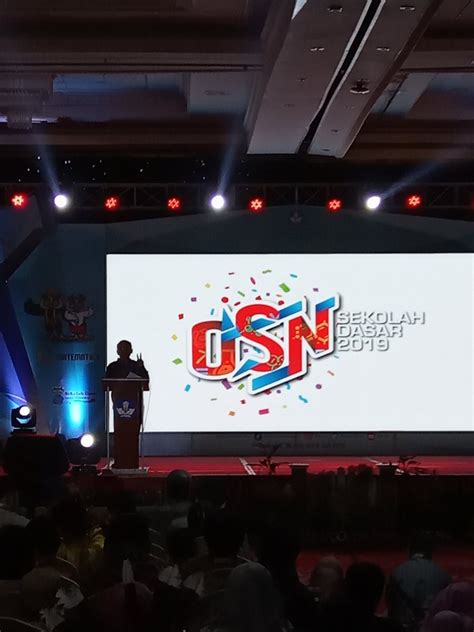 Direktorat Sekolah Dasar On Twitter Pembukaan Osn Sd Tahun