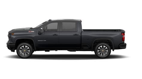 Dark Ash Metallic New 2024 Chevrolet Silverado 2500 Hd Custom Crew Cab