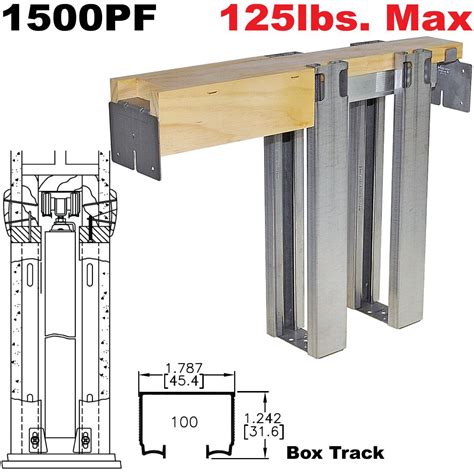 1500 Series Pocket Door Frames Sliding Folding Pocket Door Hardware