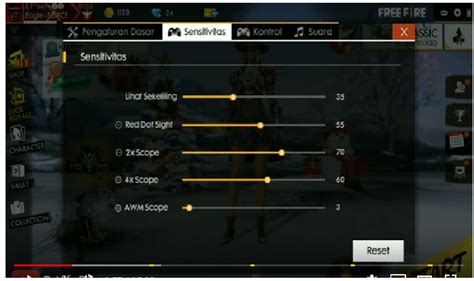 Cara Setting Kontrol Auto Aim Headshot Free Fire Untuk Android Terbaik
