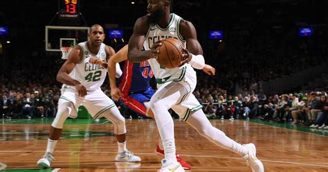 Halftime Hot Takes Celtics Offense Flowing Need To Keep Pistons Off