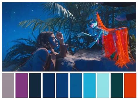 Design Lover Reveals Striking Color Palettes Of Beloved Tv Shows Films