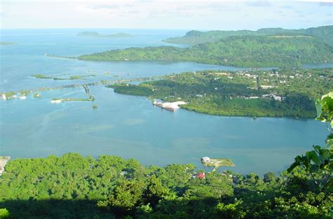 Kolonia Map Pohnpei State Pohnpei Federated States Of Micronesia