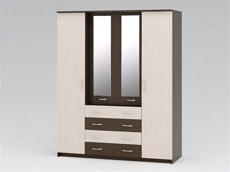 Купить шкаф распашной "1800 с ящиками" - Мебельный маркет «ОКЕЙ»