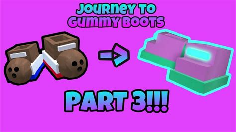 Journey to *GUMMY BOOTS* Bee Swarm Simulator (part 3) - YouTube