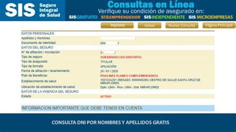 Buscar Dni Por Nombre Y Apellido Gratis Consulta De Datos Reniec