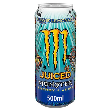 Monster Energy Drink Aussie Style Lemonade 500ml One Stop