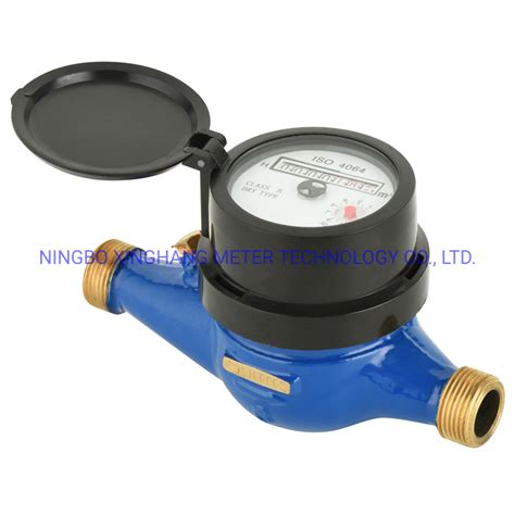 Multi Jet Brass Body Water Meter R R R Mechanical Water