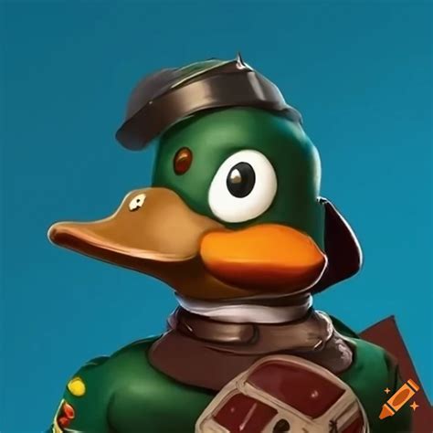 Artwork Of A Soldier Duck On Craiyon