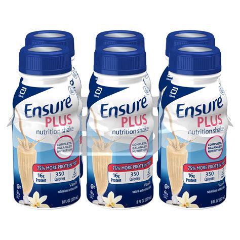 Ensure Plus Liquid Nutrition Facts Label Pdf | Besto Blog