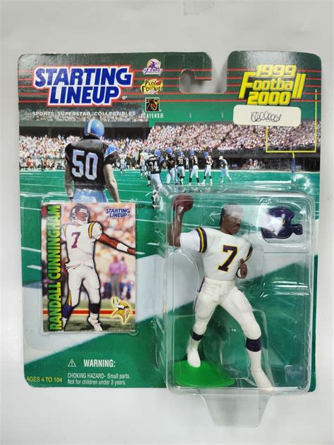 Vintage Collectible 1999 Starting Lineup Randall Cunningham 6in Figure