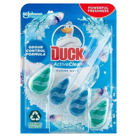 Duck Active Clean Marine Wave Toilet Block G Tesco Online Tesco