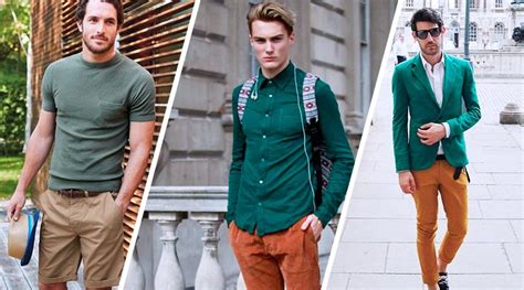 Look Masculino Qual Cor Combina Com Verde Dicas De Estilo E Moda