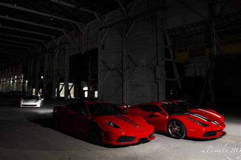 Ferrari 458 Speciale 430 Scuderia And 360 Challenge Stradale