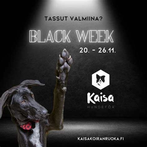 Kaisa Goes Black Week Vom Suomi Oy