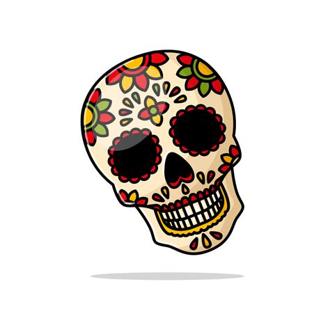 Sugar Skull Royalty Free Stock SVG Vector and Clip Art