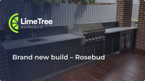 Brand New Build Rosebud Limetree Alfresco Outdoor Kitchens