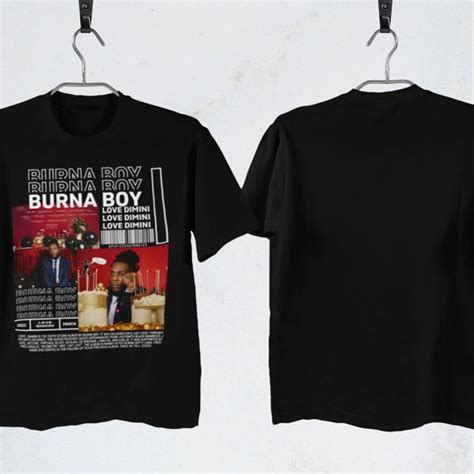 Burna Boy T Shirts - Etsy UK