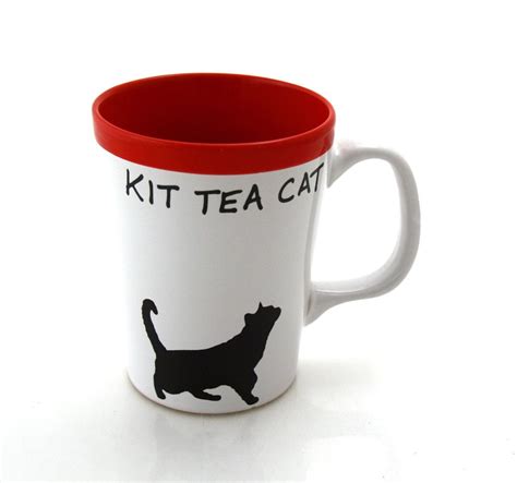 Cat Mug Kit Tea Cat Cat Lover Pet Owner Tea Drinker