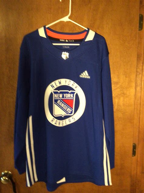 Adidas NY Rangers practice Jersey | SidelineSwap