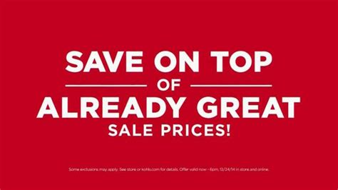 Kohls Tv Commercial The More You Buy The More You Save Ispottv