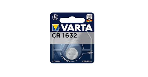 VARTA CR1632 LITHIUM BATTERY - Wellington Photographic Supplies
