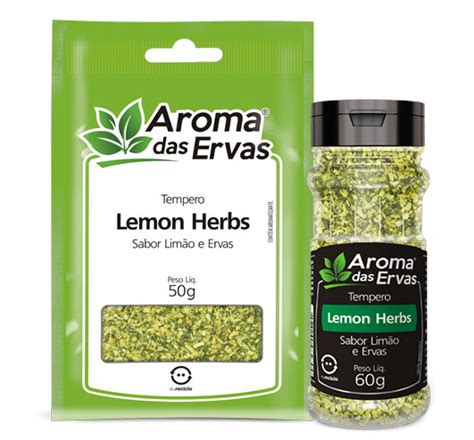 Tempero Lemon Herbs Aroma Das Ervas