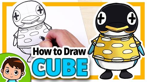 How To Draw Cube Animal Crossing Step By Step Drawing Tutorial