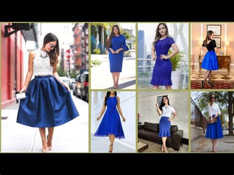 Introducir 74 Imagen Outfit Falda Azul Rey Abzlocal Mx