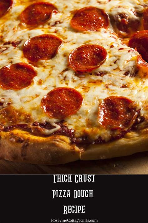 Delicious Thick Crust Pizza Dough