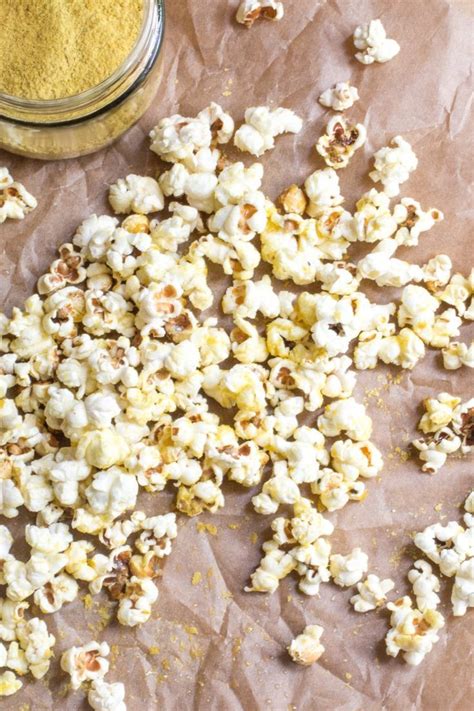 Popcorn Seasoning Recipe Nutritional Yeast Foodrecipestory