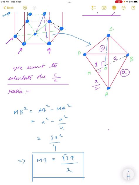 For the HCP crystal structure, show that the ideal c / a ratio is 1.633 ...