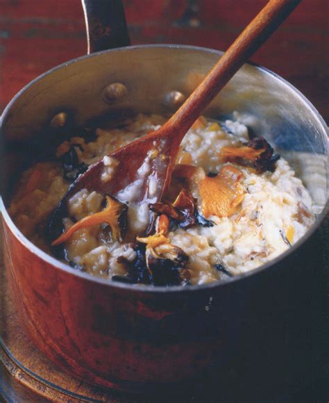 Wild Mushroom And Duck Risotto With Seasonal Variations Cooking By