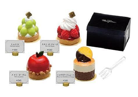 Re Ment Miniatua Patisserie Petit Gateau Cake Shop Full Set Box Of