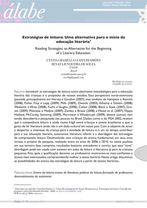 FORMAÇÃO DE LEITORES CRÍTICOS E AUTÔNOMOS DESENVOLVENDO HABILIDADES