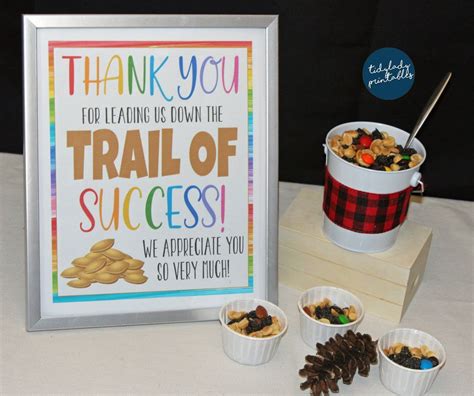 Snack Table Sign Ideas For Teacher Appreciation Week Tidylady