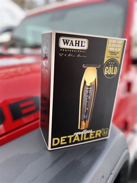 Wahl Professional Star Cordless Detailer Li Gold Trimmer Letty